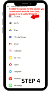 instander apk installation process part4