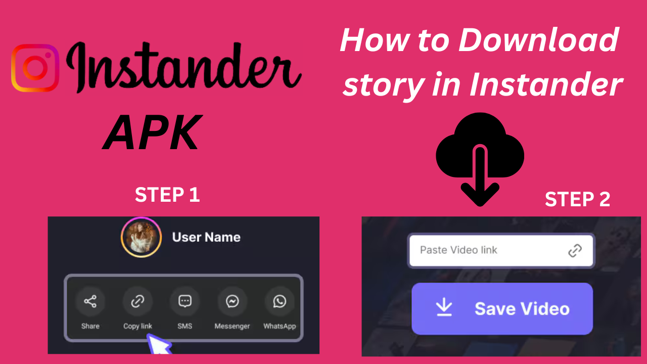 How to download story on instander